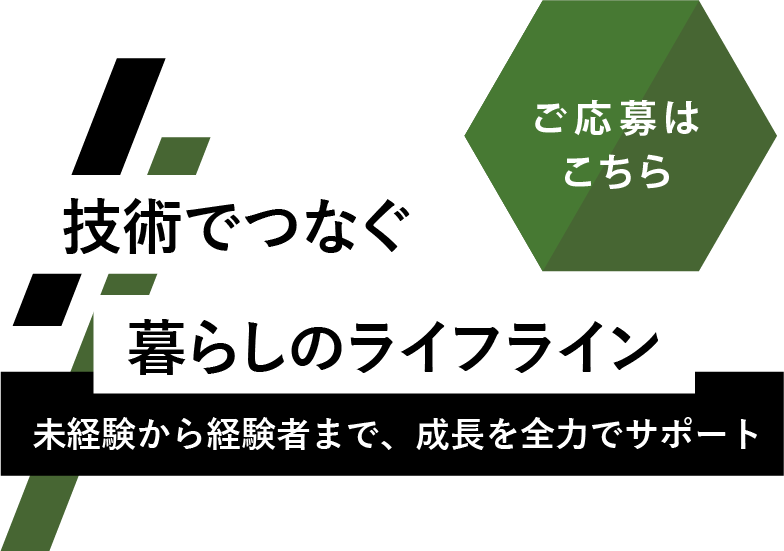 未経験から経験者まで、成長を全力でサポート